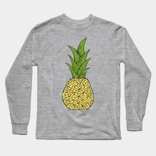 Pink Pineapple Long Sleeve T-Shirt